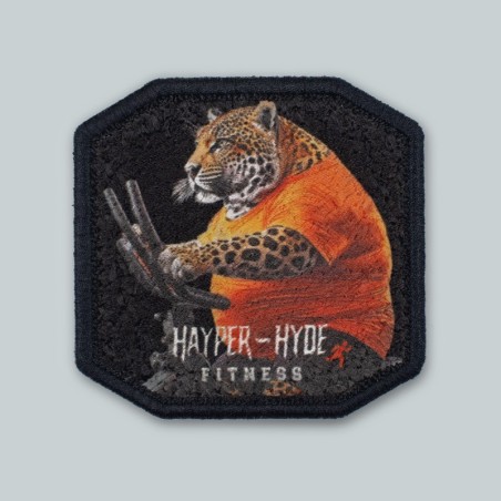 Patch ricamato LEOPARDO FITNESS