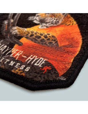 Patch ricamato LEOPARDO FITNESS