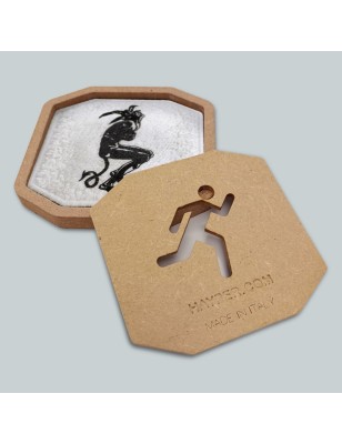 Patch ricamato JOKER BIANCO