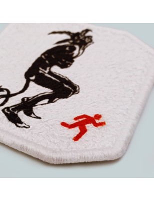 Patch ricamato JOKER BIANCO