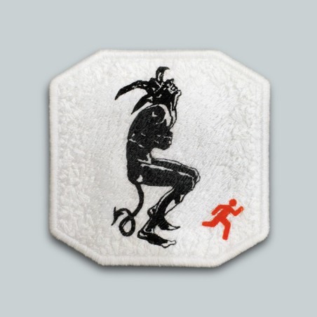 Patch ricamato JOKER BIANCO
