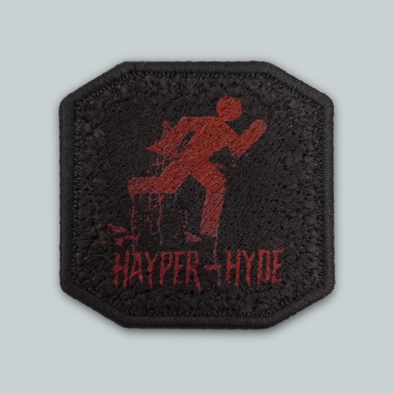 Patch ricamato HYDE INSANGUINATO NERO