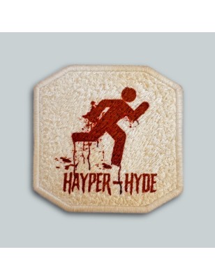 Patch ricamato HYDE INSANGUINATO BIANCO VINTAGE
