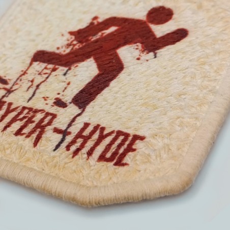 Patch ricamato HYDE INSANGUINATO BIANCO VINTAGE