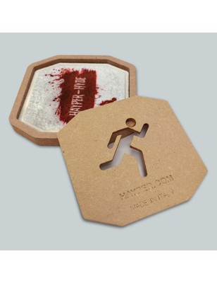 Patch ricamato PENNELLATA SANGUE