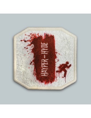 Patch ricamato PENNELLATA SANGUE