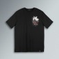 T-SHIRT PENNELATA GRUNGE