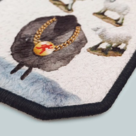 Patch ricamato PECORA NERA