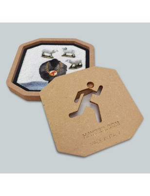 Patch ricamato PECORA NERA
