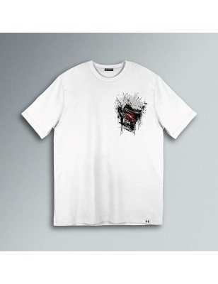 T-SHIRT PENNELATA GRUNGE