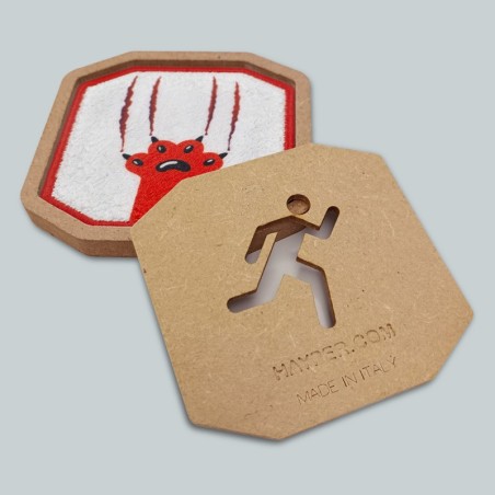 Patch ricamato ZAMPETTA ROSSA F-W