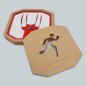 Patch ricamato ZAMPETTA ROSSA F-W
