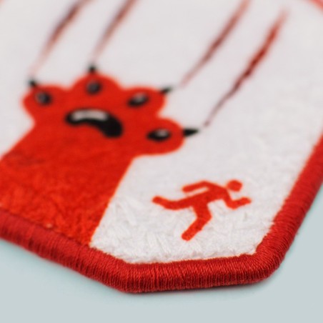 Patch ricamato - ZAMPETTA ROSSA F-W