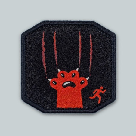 Patch ricamato ZAMPETTA ROSSA F-N