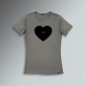 T-SHIRT SLIM CUORE SFUMATO