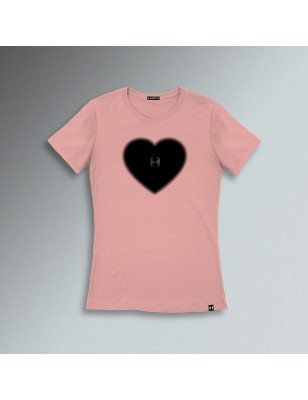 T-SHIRT SLIM CUORE SFUMATO