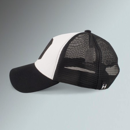 CAPPELLO TRUCKER BLACK-WHITE HAYPER