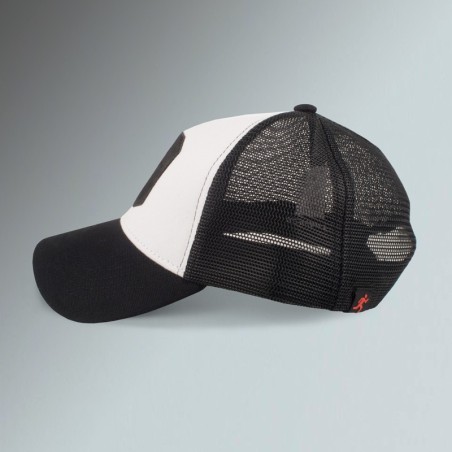 CAPPELLO TRUCKER BLACK-WHITE Hayper-Hyde