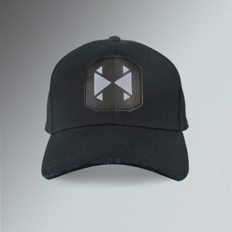 CAPPELLO BASEBALL NERO WASHED HAYPER