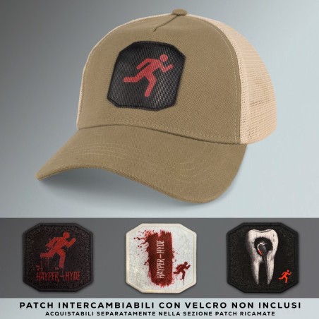 CAPPELLO TRUCKER MILITARY GREEN-SAND Hayper-Hyde