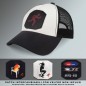 CAPPELLO TRUCKER BLACK-WHITE Hayper-Hyde