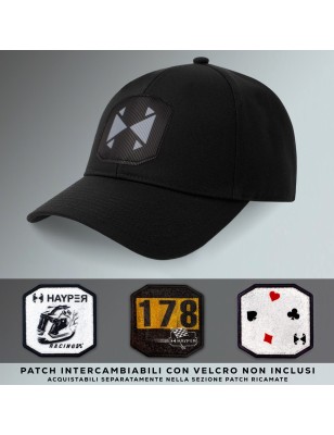 CAPPELLO BASEBALL NERO CLASSIC HAYPER