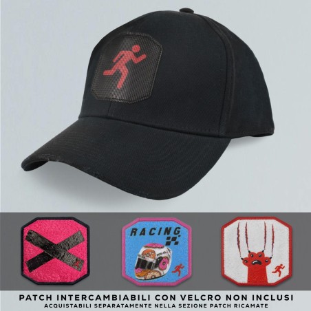 CAPPELLO BASEBALL NERO WASHED HAYPER HYDE