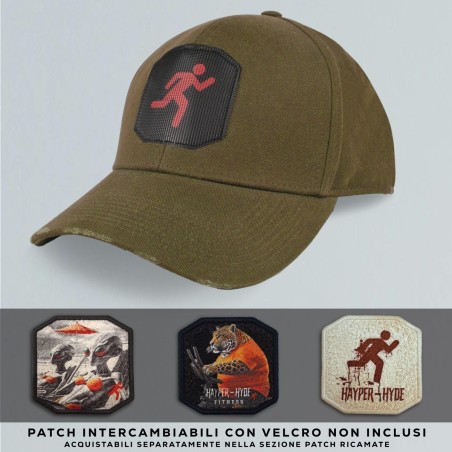 CAPPELLO BASEBALL GREEN WASHED HAYPER HYDE