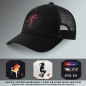 CAPPELLO TRUCKER TOTAL BLACK Hayper-Hyde
