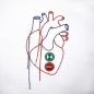 T-SHIRT CUORE RICAMATO