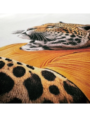 T-SHIRT OVER FIT LEOPARDO FITNESS