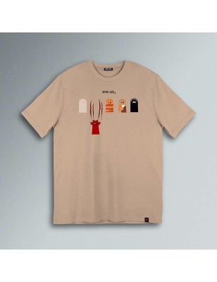 T-SHIRT ZAMPETTE CON GRAFFIO