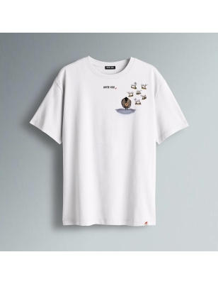 T-SHIRT OVER FIT PECORA NERA