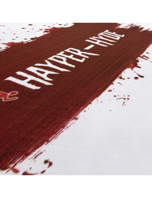 T-SHIRT OVER PENNELLATA SANGUE