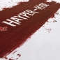 T-SHIRT OVER PENNELLATA SANGUE