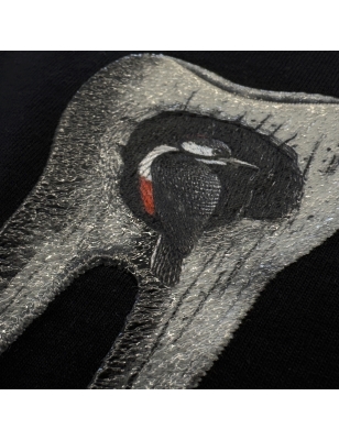 T-SHIRT OVER MOLARE PICCHIO